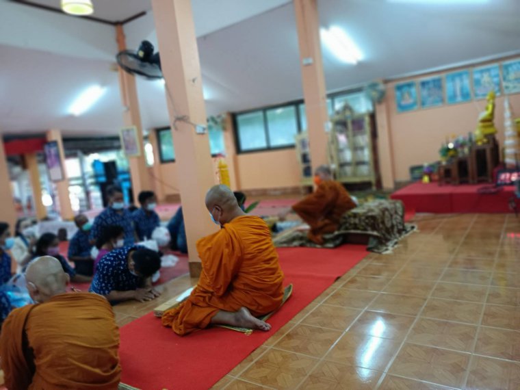 ถวายเทียนพรรษา เนื่องในวันอาสาฬหบูชาและวันเข้าพรรษา ปี 2565