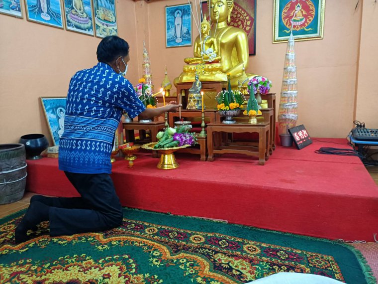 ถวายเทียนพรรษา เนื่องในวันอาสาฬหบูชาและวันเข้าพรรษา ปี 2565